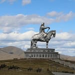Gengis Khan Statue in Mongolia