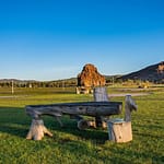 Taikhar Rock ancient inscribed boulder by Tamir River — Karakorum Heritage Journey Mongolia